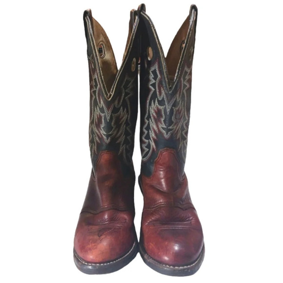 Double H Men's Cowboy Boots size 9 - Picture 2 of 11
